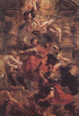 Peter Paul Rubens The Peaceful Reign of King Fames i (mk01) Sweden oil painting art